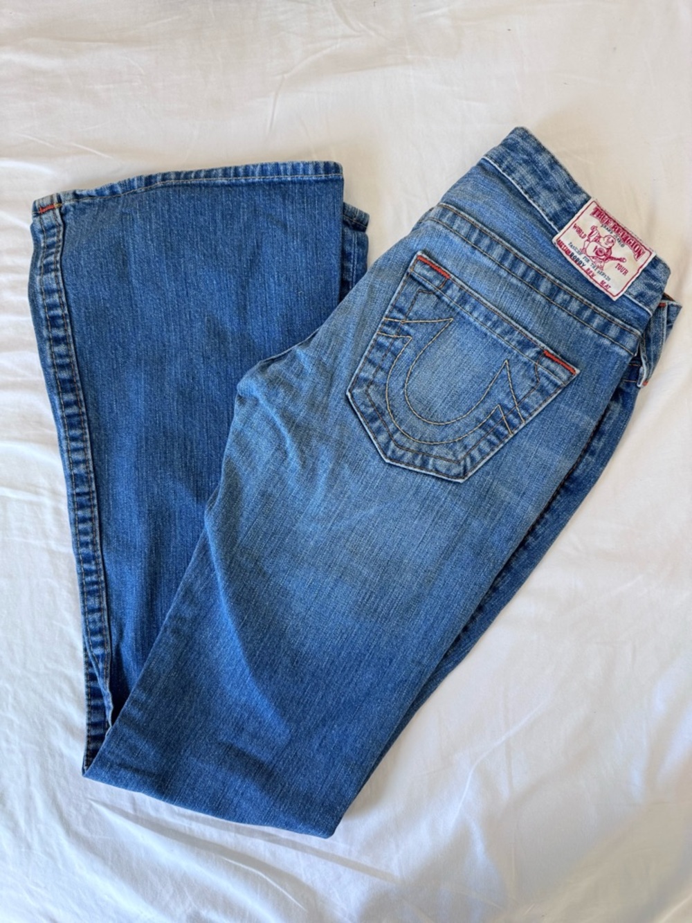 Vintage True Religion Women’s Classic Blue Bootcut Jeans
